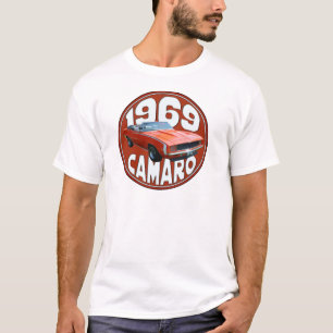 Smokinのオレンジの1969年のCamaro SSのぼろきれの上 Tシャツ