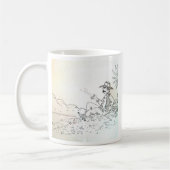 Smokinのカウボーイのコーヒー・マグ コーヒーマグカップ (左)