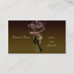 Smokinの小剣のハイヒールの靴の芸術の名刺 名刺