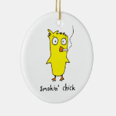Smokinの」ひよこのオーナメント セラミックオーナメント (右)