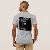 Smokin 8 Ballz Tシャツ (裏面フル)