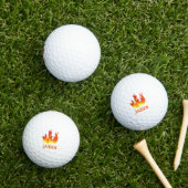 Smokin Hot Golf Balls ゴルフボール (インサイチュ 芝生)