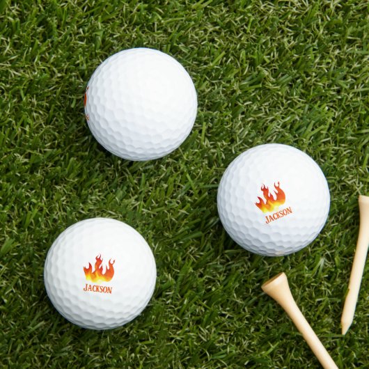 Smokin Hot Golf Balls ゴルフボール (インサイチュ 芝生)