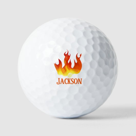 Smokin Hot Golf Balls ゴルフボール (正面)