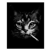 Smoking Cat  ポスター (正面)
