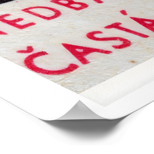 Smoking Devil Ram Matchbox Art Print, Czech ポスター (角)