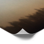 Smoky Mountain Sunset from the Blue Ridge Parkway ポスター (角)