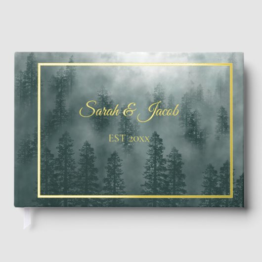 Smoky Mountain Wedding Guest Book ゲストブック (正面)