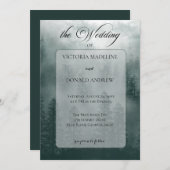 Smoky Mountain Wedding Invitation シーズンカード (正面/裏面)