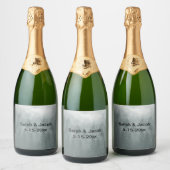 Smoky Mountain Wine Bottle Label スパークリングワインラベル (ボトル)