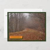 Smoky Mountainsからの挨拶テネシーはがき ポストカード (正面/裏面)