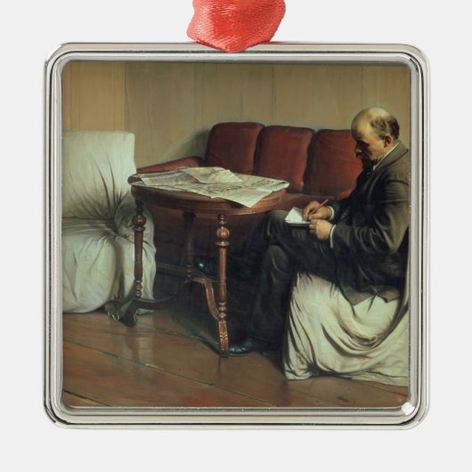 Smolny 1930年のウラジーミル・レーニン メタルオーナメント (正面)