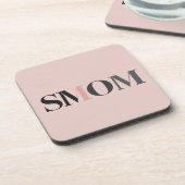 Smom Clock Gift コースター (左側)