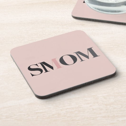 Smom Clock Gift コースター (左側)