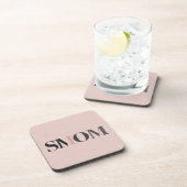 Smom Clock Gift コースター (右側)