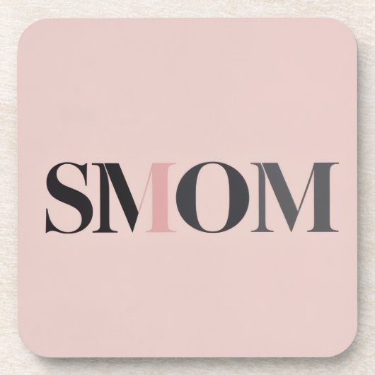 Smom Clock Gift コースター (正面)