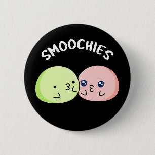 SMOOKIES おもしろい Mochpun Dark BG 缶バッジ
