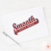 SMOOTHカスタムステッカー 楕円形シール (封筒)