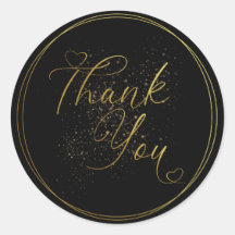 Smooth金ゴールドThank You Label