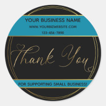 Smooth金ゴールドThank You Label