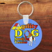Smooth_キツネ_Terrier_Agility キーホルダー (正面)