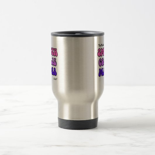 Smooth Collie travel mug トラベルマグ (中央)