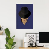 Smooth Criminal Original Icon Design Print -Print ポスター (ホームオフィス)