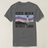 Smooth Fox Terrier Hike More Worry Less Graphic Hi Tシャツ (デザイン正面)