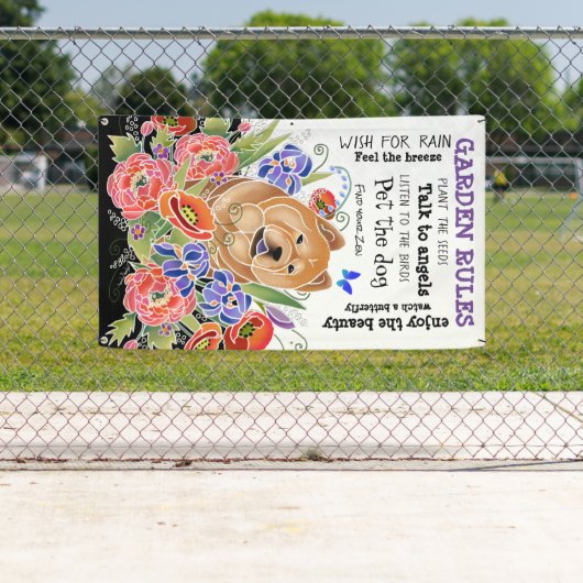 SMOOTH GARDEN PATH CHOOWガーデンバナー3'x5' 横断幕 (インサイチュ)