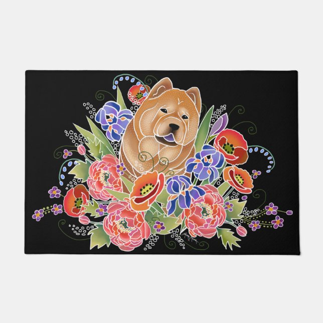 SMOOTH GARDEN PATH CHOW – 屋内/屋外ドアマット ドアマット (正面)