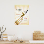 Smooth Jazz/Music Event ポスター (キッチン)