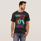 Smooth Like 90's R&B 1990sスローバックパーティー Tシャツ (正面フル)