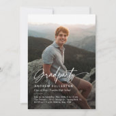 Smooth Note卒業パーティー招待状 招待状 (正面)