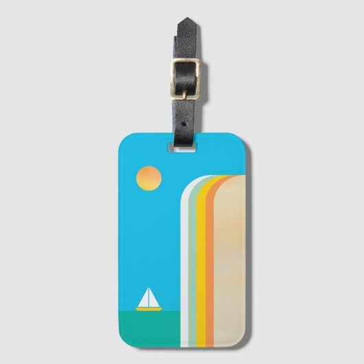 Smooth Sailin ラゲッジタグ (正面縦)