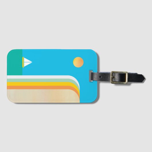 Smooth Sailin ラゲッジタグ (正面横)