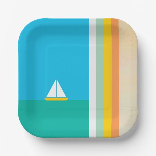 Smooth Sailin Paper Plate ペーパープレート (正面)
