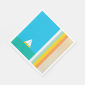 Smooth Sailin Party Napkins スタンダードランチョンナプキン (角)