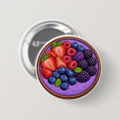 Smoothie Bowl 缶バッジ (正面&裏面)