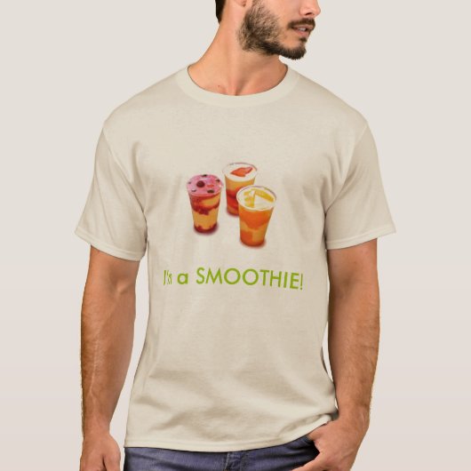 smoothiespicbig2、私はスムージーです! tシャツ (正面)