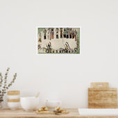 Smoothing the Place Dance （スムージング・ザ・プレイスダンス） (インク・ ポスター (キッチン)