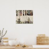 Smoothing the Place Dance （スムージング・ザ・プレイスダンス） (インク・ ポスター (キッチン)