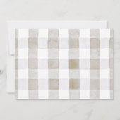 S'moreおもしろいかわいいキッドの誕生日写真 招待状 (裏面)