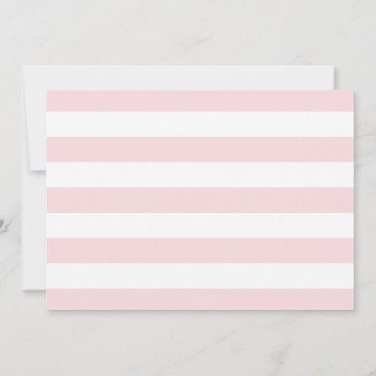 S'moreおもしろいかわいいピンクガール誕生日写真 招待状 (裏面)