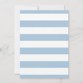 S'moreおもしろいかわいいブルーキッズボーイ誕生日 招待状 (裏面)