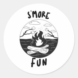 S'moreおもしろいが多い ラウンドシール