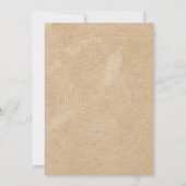 S'moreおもしろいキャンピングバースデーパーティー 招待状 (裏面)