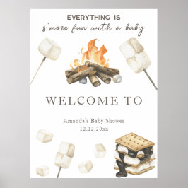 S'moreおもしろいシャワーへようこそ ポスター