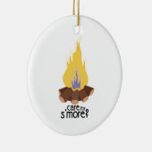 Smoreのための心配 セラミックオーナメント (右)