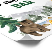 S'moreのバーパーティー標識 ポスター (角)