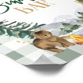 S'moreのバーパーティー標識 ポスター (角)